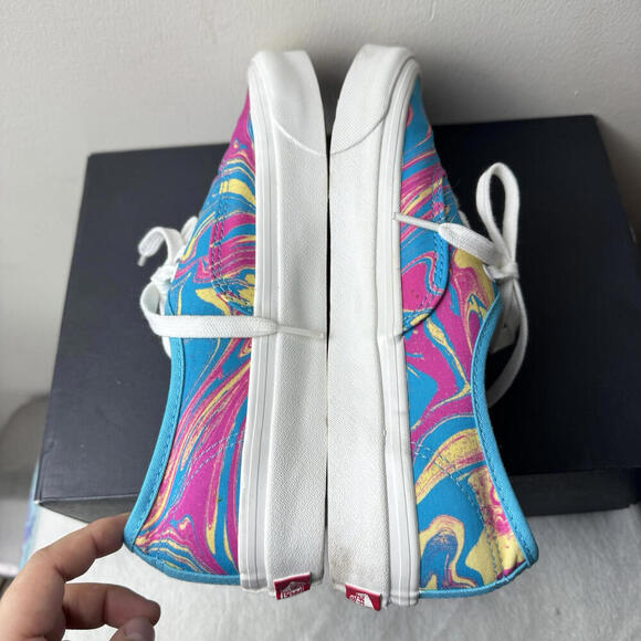 Vans Anaheim OG Marble Authentic 44 DX Shoes Skate Sneakers Wmns Us 7 Tie dye - Picture 4 of 12